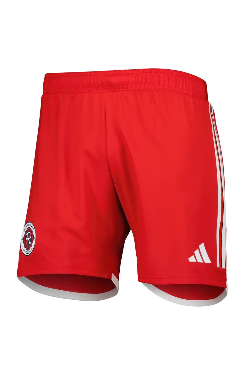 adidas Men's adidas Red New England Revolution 2023 Away AEROREADY Authentic Shorts, Alternate, color, 