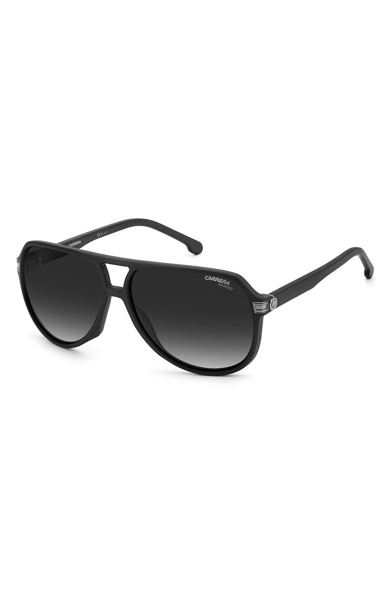 Carrera Eyewear Aviator Polarized Sunglasses, Alternate, color,
