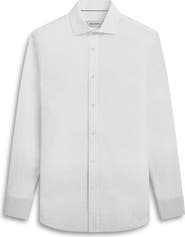Bugatchi Axel Shaped Fit Woven Seersucker Cotton Button-Up Shirt
