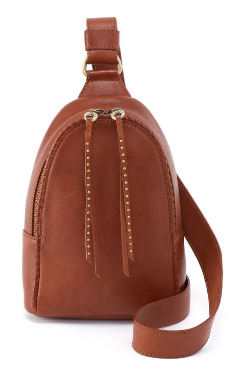Fern Leather Sling Bag