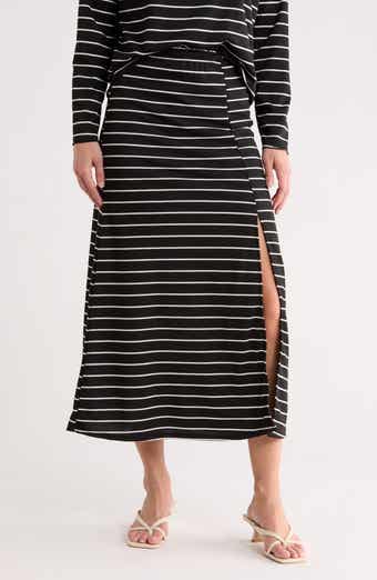 Slit Maxi Skirt