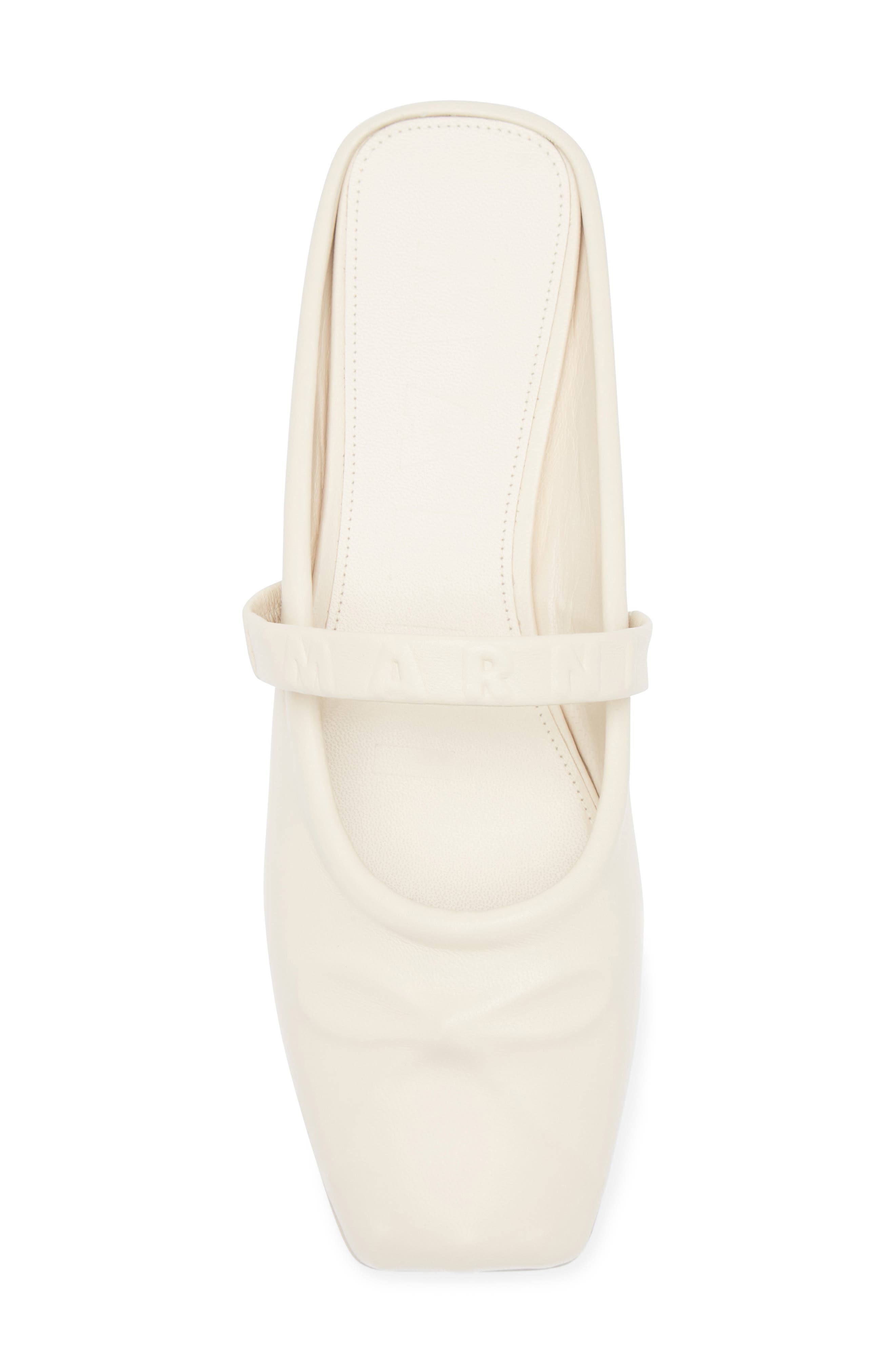 Marni Dancer Mule, Alternate, color, Cream