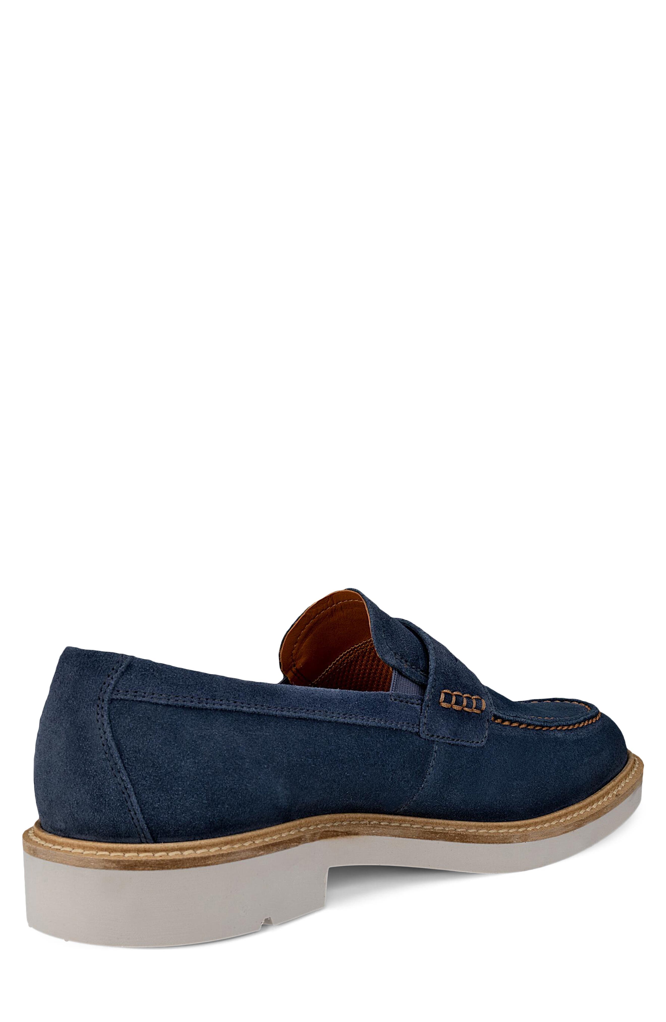 Metropole London Penny Loafer, Alternate, color, DARK OMBRE