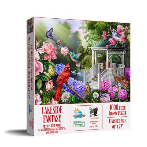 Lakeside Fantasy 1000 piece Jigsaw Puzzle for Adults