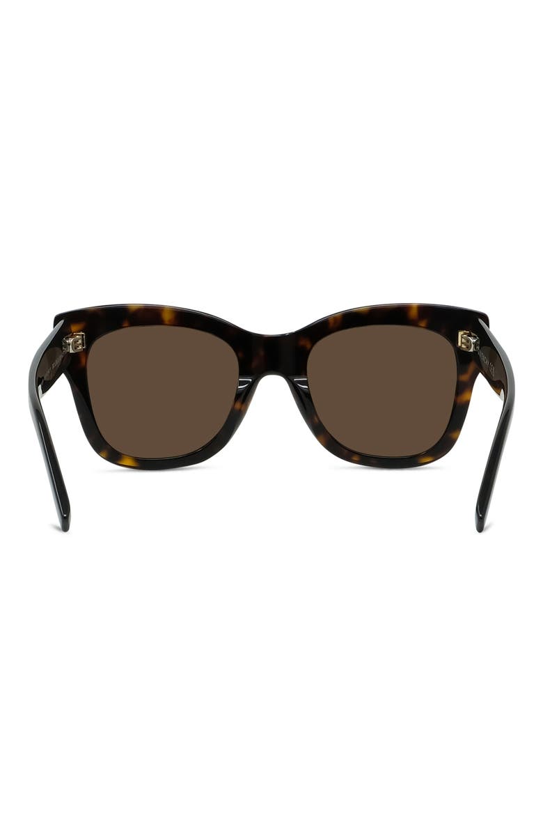City 53mm Gradient Geometric Sunglasses (Nordstrom Exclusive), Alternate, color, DARK HAVANA / BROWN