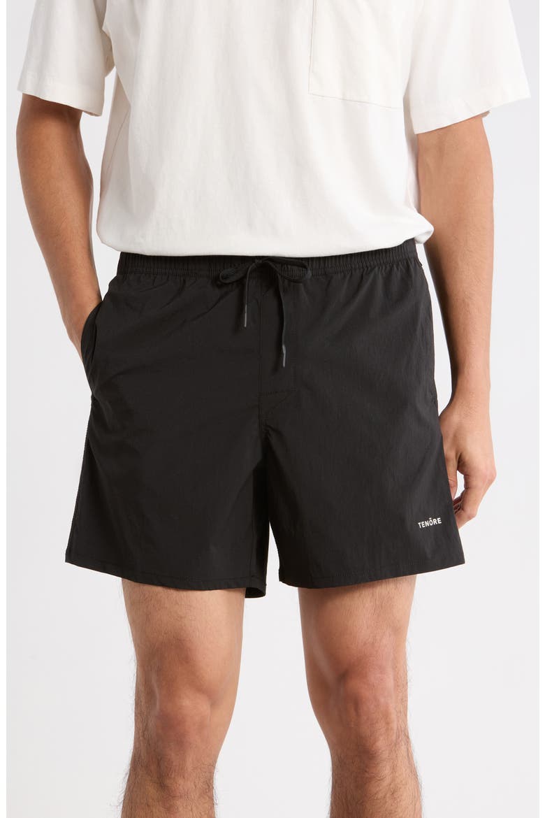 Day Board Shorts, Main, color, BLACK