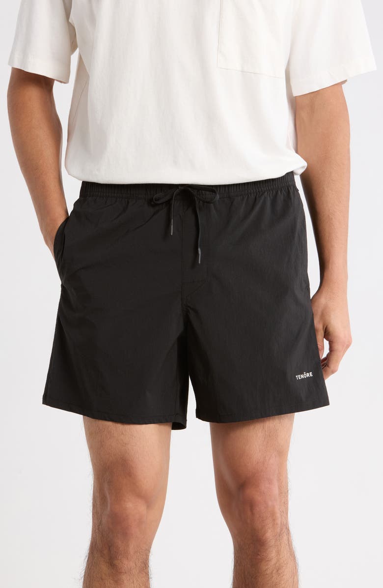 TENŌRE Day Board Shorts, Main, color, Black