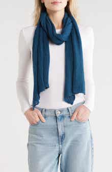 Portolano Open Knit Wrap Scarf