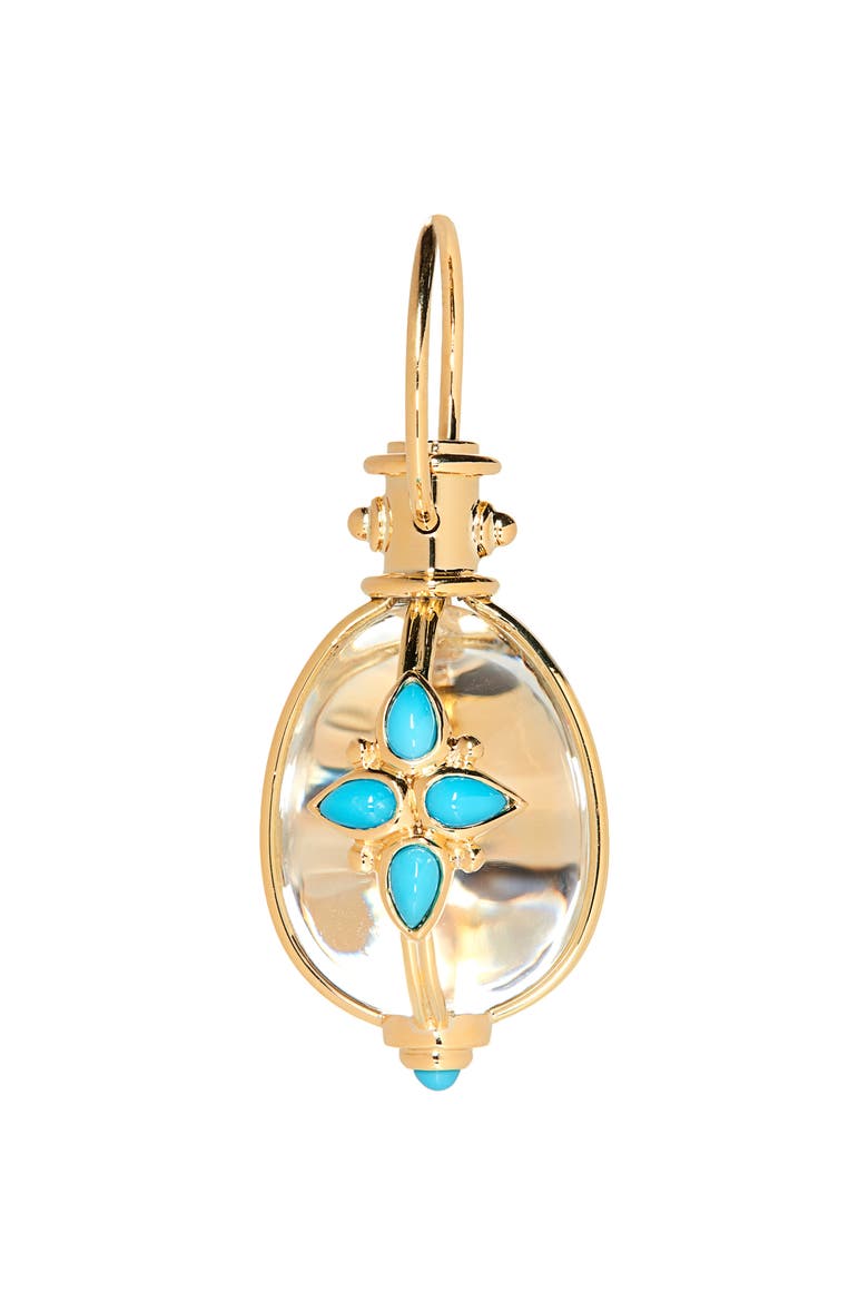 Mandala Amulet Enhancer, Main, color, TURQUOISE/DIAMOND