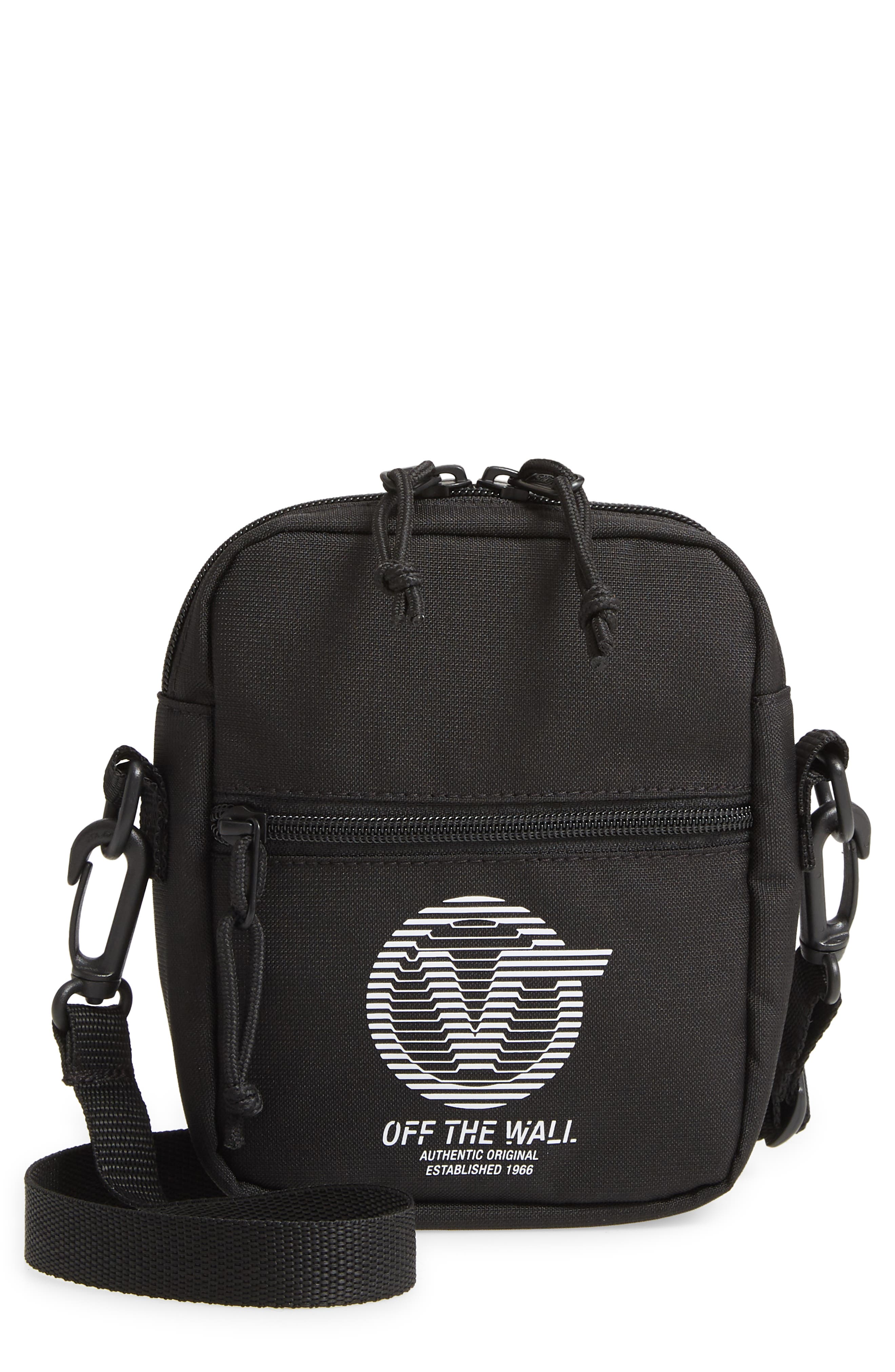 Vans Bail Canvas Shoulder Bag, Main, color, 