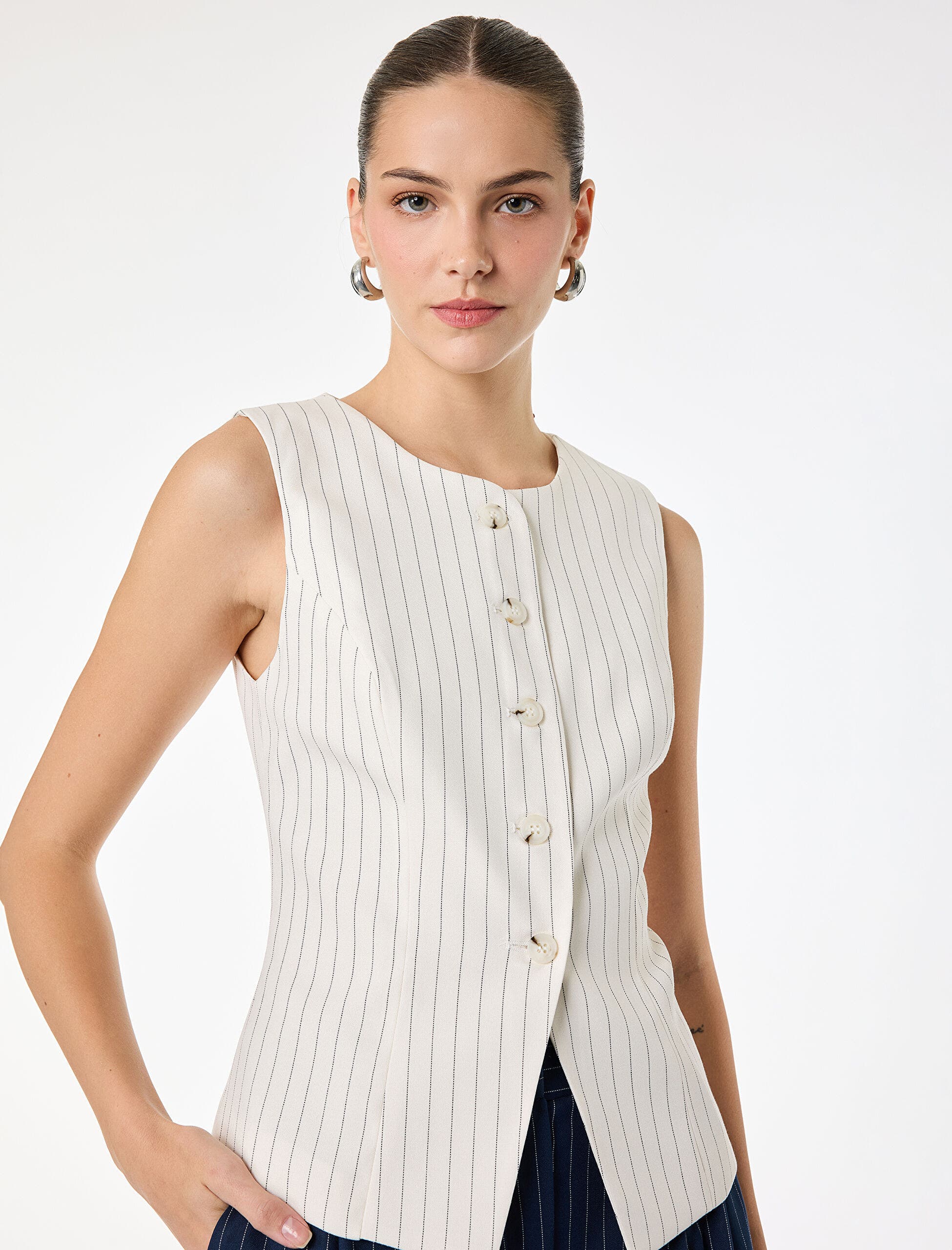 selected ECRU STRIPE