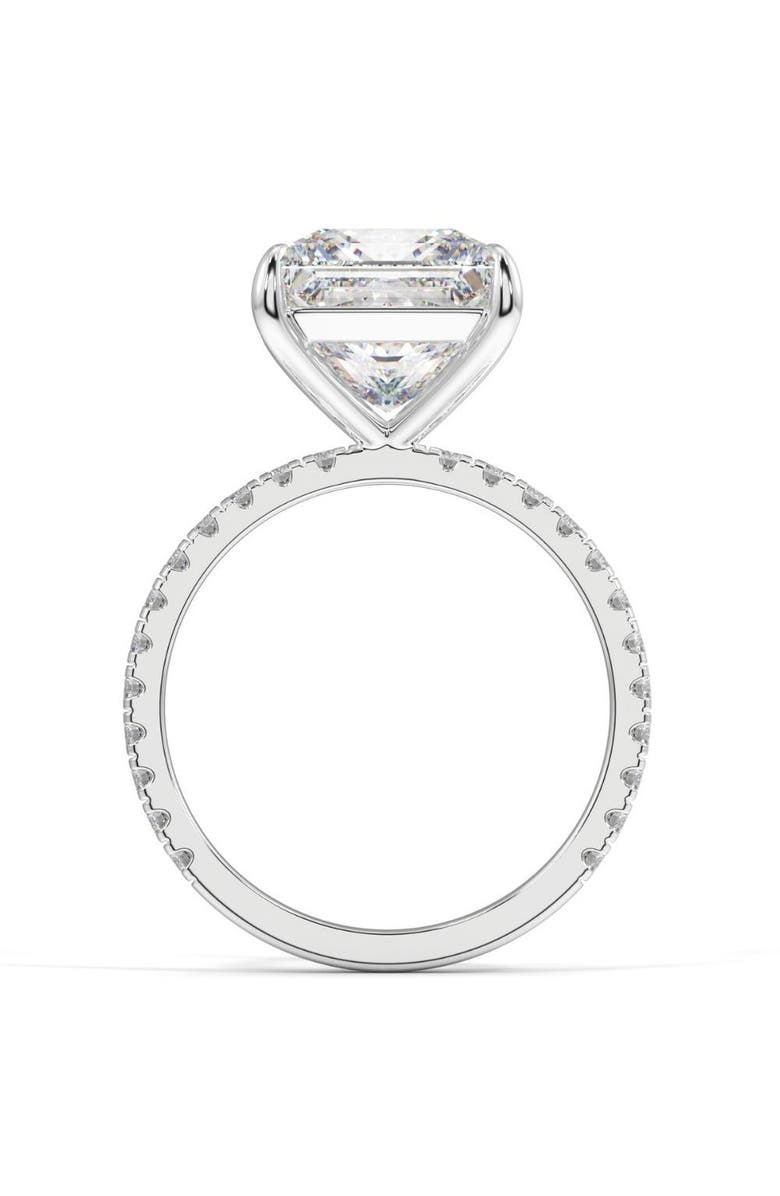 Bliss Diamond 4 1/2 Ct Princess Cut Diamond Engagement Ring Lab Grown in or Gold, Alternate, color, 