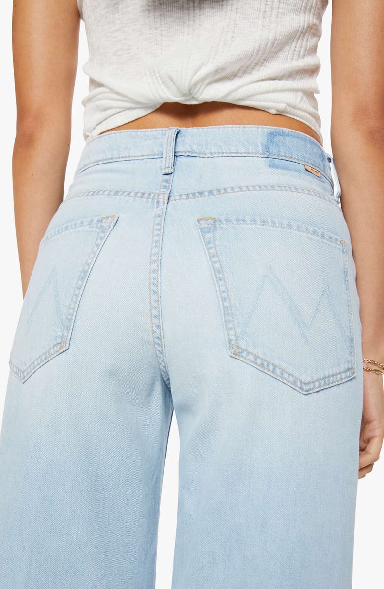 MOTHER The Ditcher Roller Skimp Wide Leg Jeans, Alternate, color, Shaken Not Stirred