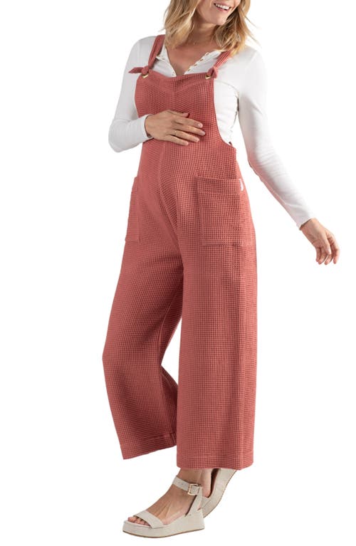 Cache Coeur Maternity And Nursing Overalls Maya In Pink