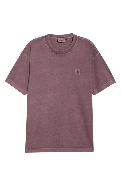 Carhartt Work In Progress Vista Loose Fit Logo T-shirt In Pink