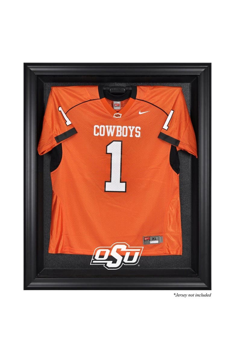FANATICS AUTHENTIC Oklahoma State Cowboys Black Framed Logo Jersey Display Case, Main, color,