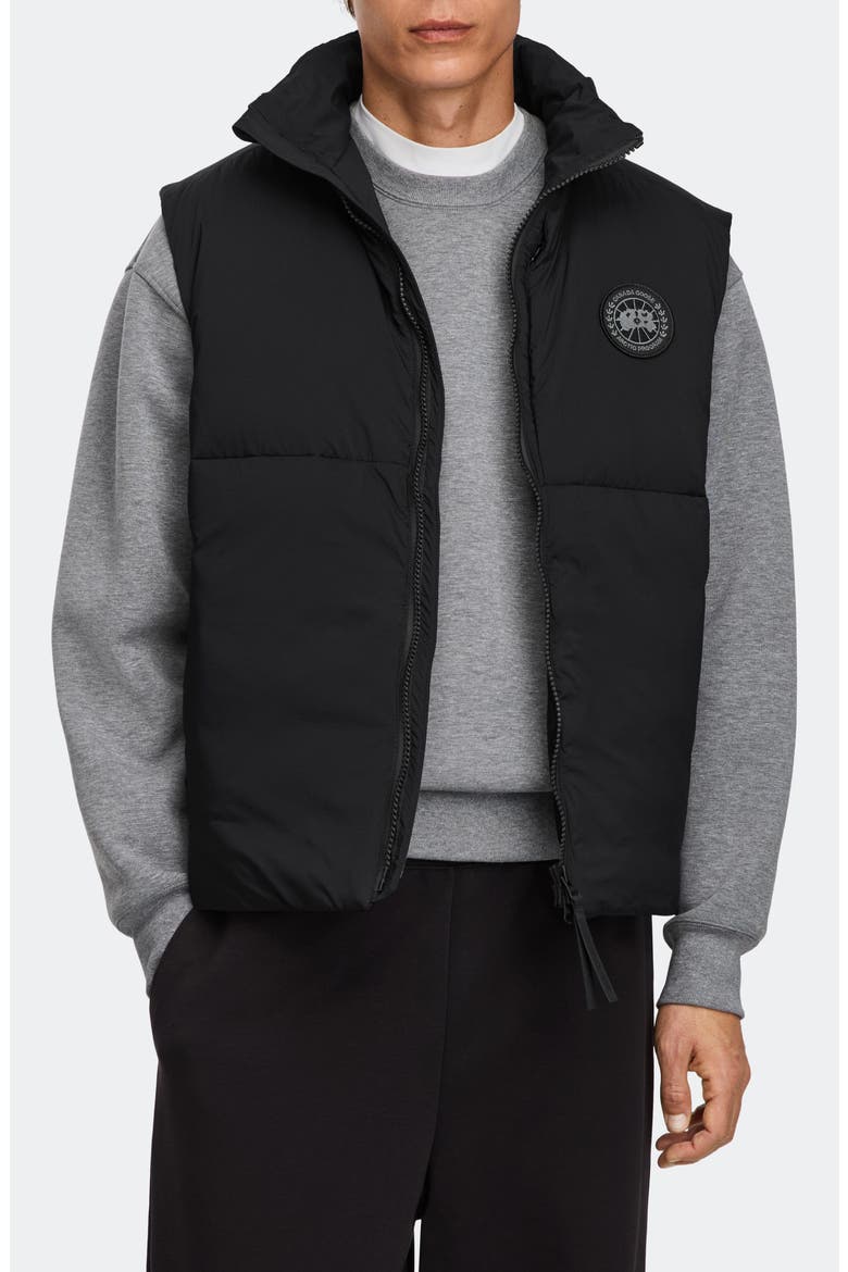 Lodge Packable 750 Fill Power Down Vest, Alternate, color, BLACK - NOIR