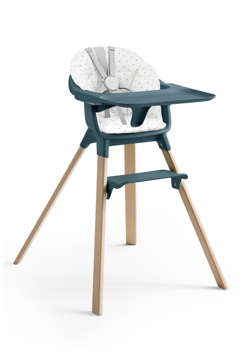 Clikk Highchair Cushion, Alternate, color, BLUEBERRY BOAT