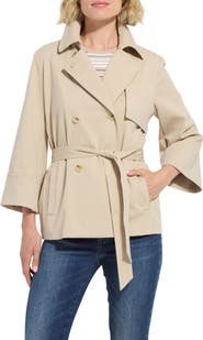 Lysse Dakota Crop Trench Coat