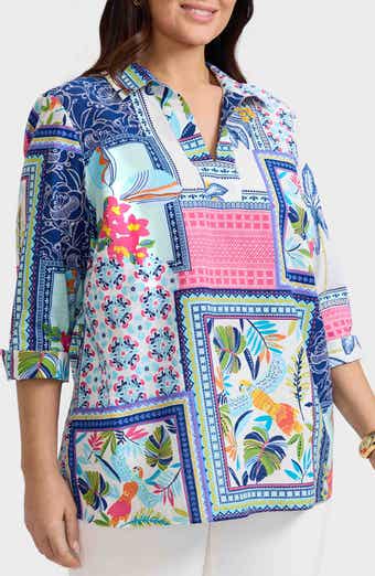 Julia Print Popover Shirt