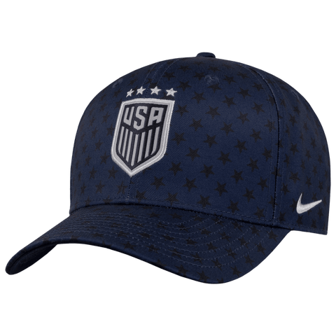 Men's Nike  Navy USWNT Rise A-Frame Adjustable Hat