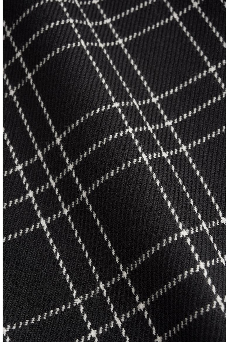 Lane Classic Check Wool Trousers, Alternate, color, BLACK CHECK