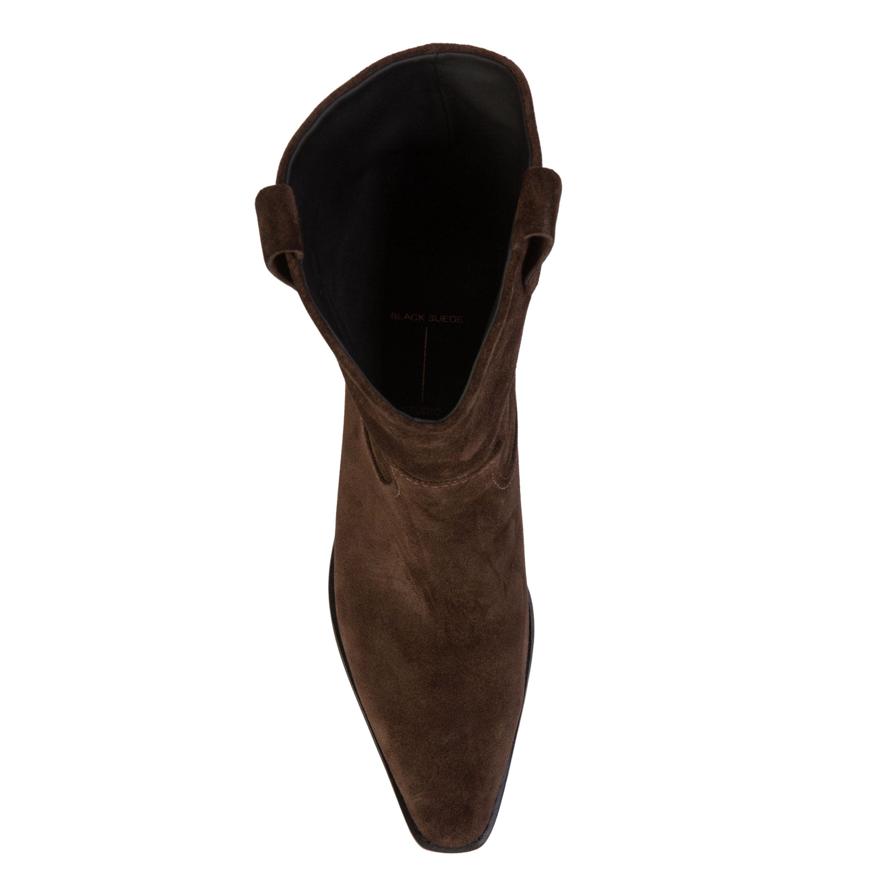 Casey 55 Suede Boot, Alternate, color, Dark Brown Suede