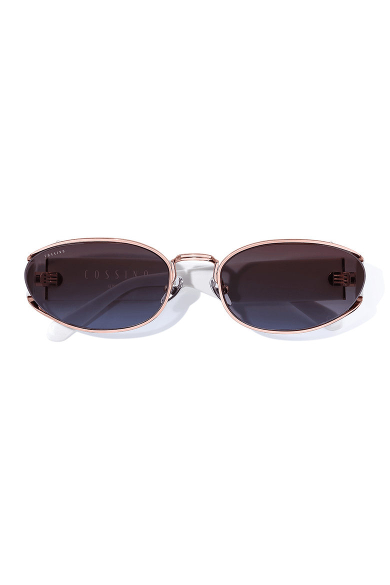 Bisou 60mm Acetate Sunglasses, Alternate, color, Purple/White