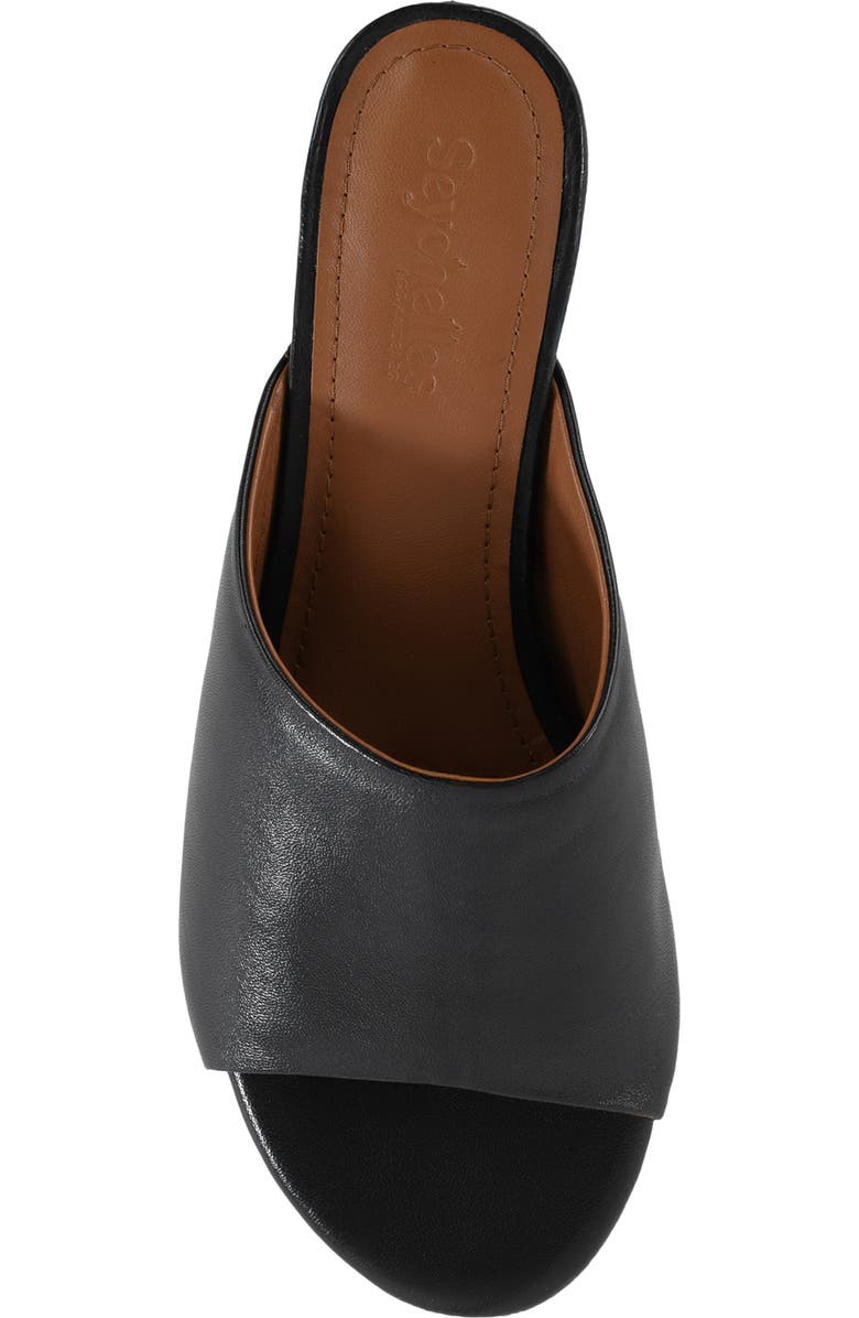 Seychelles Isn't She Lovely Wedge Slide Sandal, Alternate, color, Black