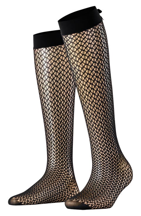 Miss Ribbon Knee High Socks