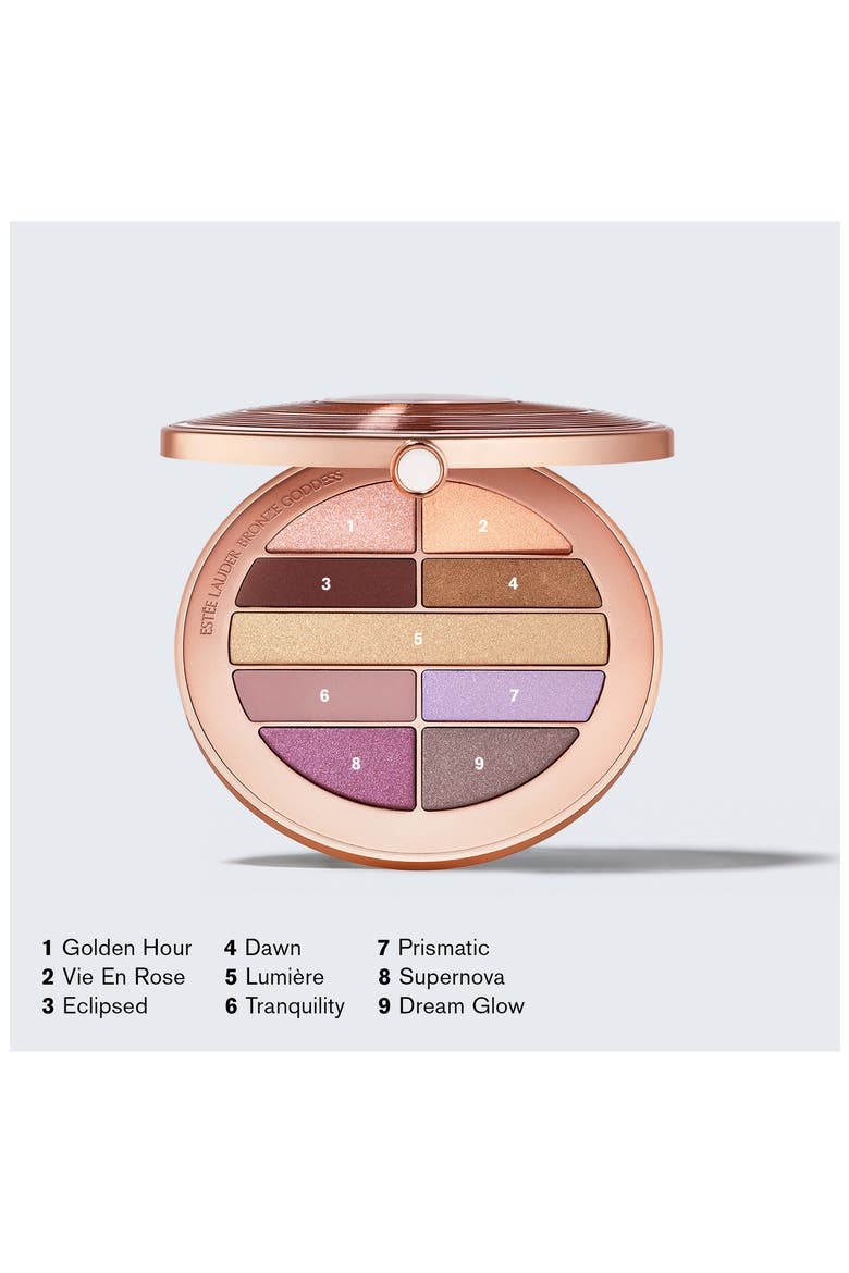 Bronze Goddess Lumière Eye & Cheek Palette, Alternate, color, NO COLOR