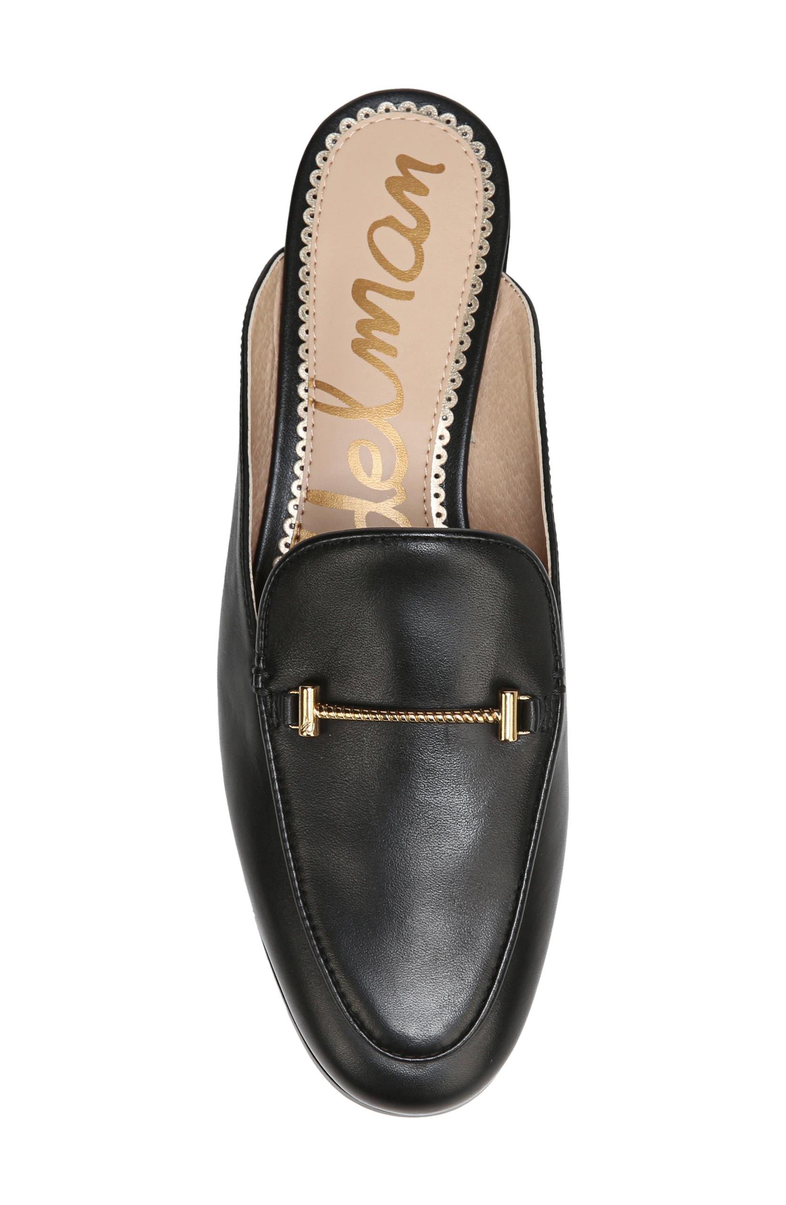 Laurna Mule - Wide Width Available, Alternate, color, BLACK LEATHER