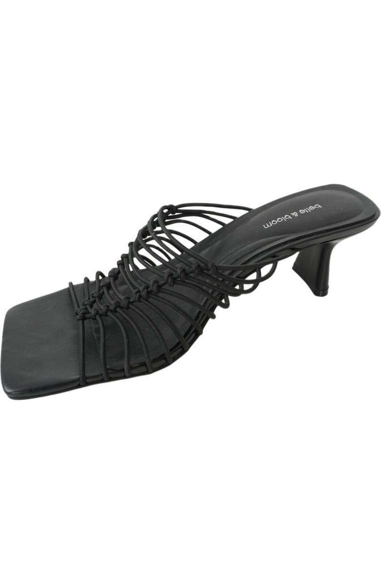 Belle & Bloom About Last Night Strappy Heel, Alternate, color, Black