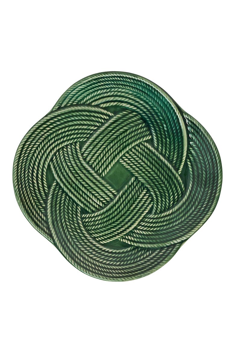 Le Panier Mystic Knot Dessert/Salad Plate, Main, color, BASIL