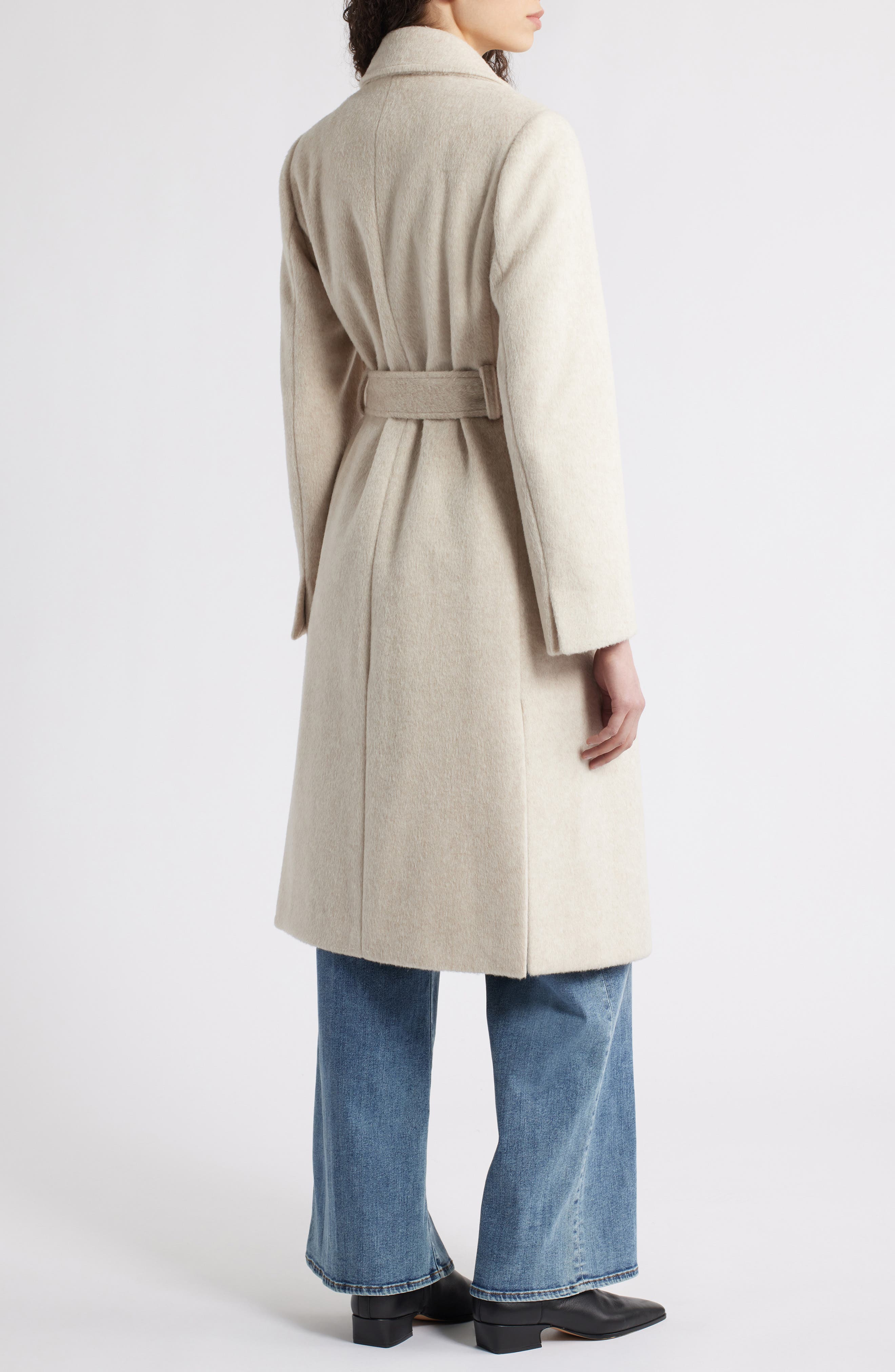 Sam Edelman Longline Wrap Coat (Women) | Nordstrom