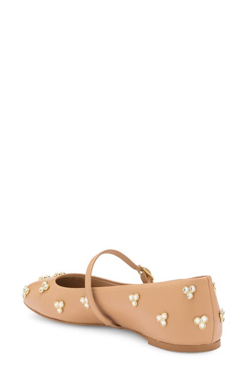 Stuart Weitzman Tammy Crystal Mary Jane Flat