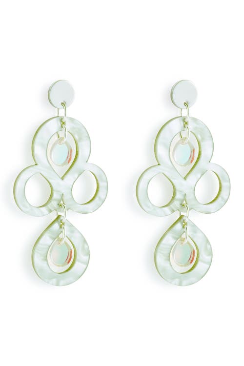 Toolally Petite Batik Earrings In Multi