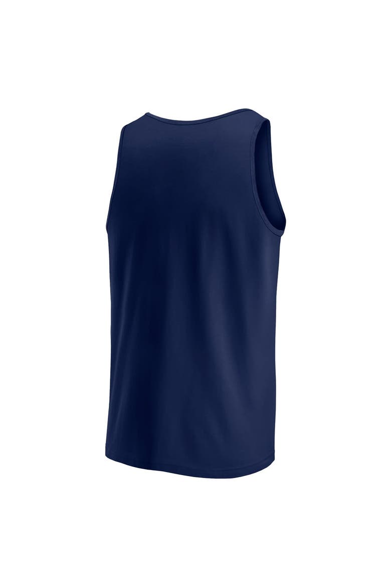 Men's Fanatics Branded Navy New Orleans Pelicans Wild Game Tank Top, Alternate, color, Navy