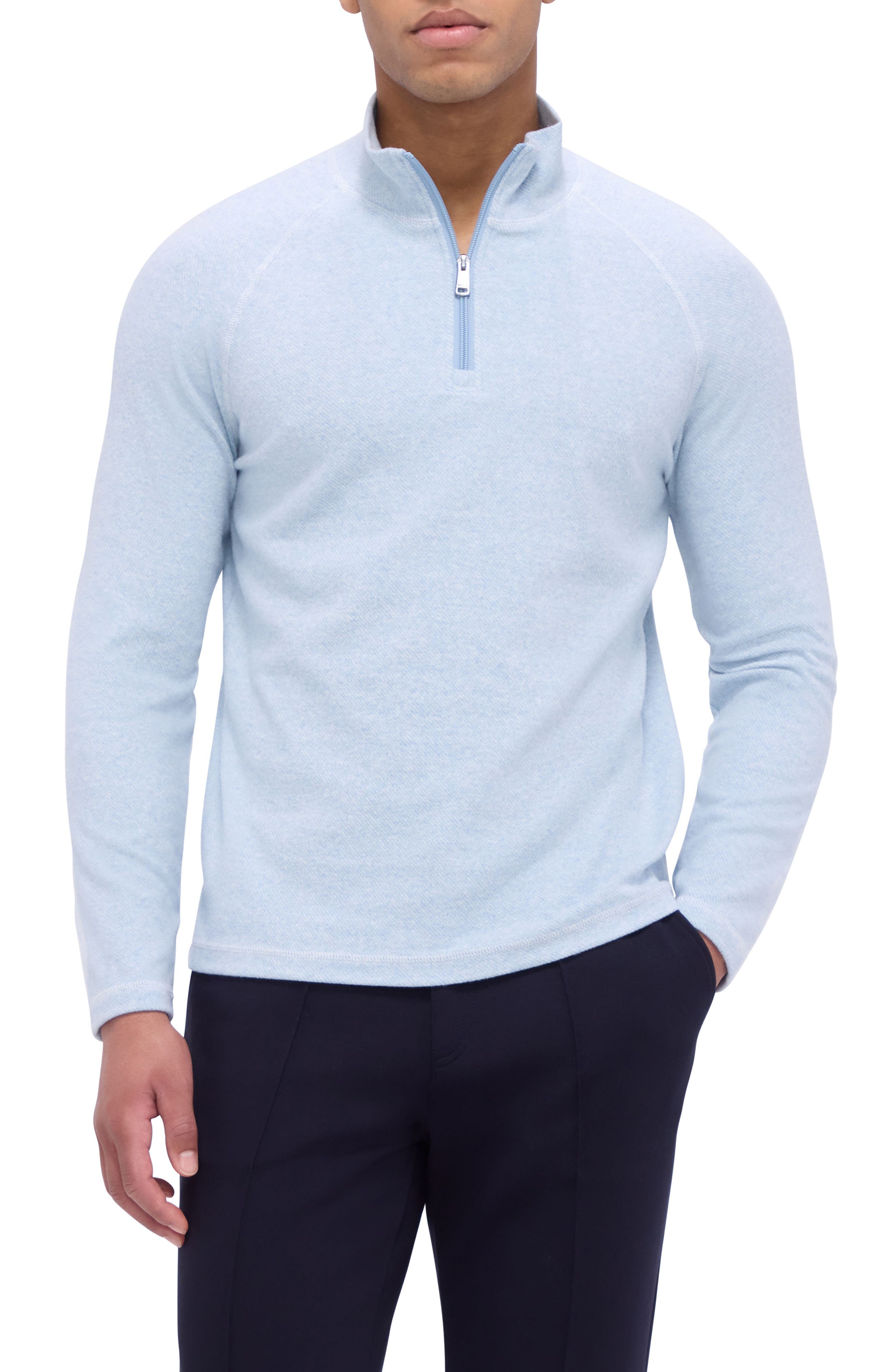 Bugatchi Quarter Zip Pullover