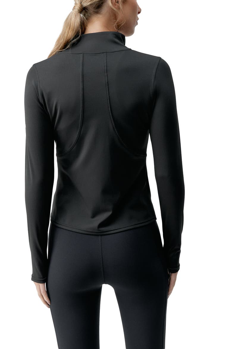 Ivet Performance semi-fitted with Pockets Sport Jacket, Alternate, color, Black
