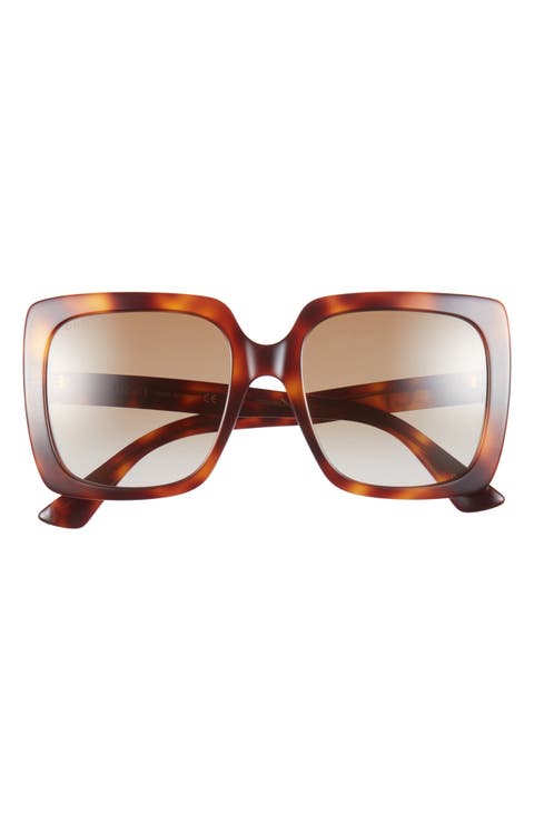 54mm Rectangle Sunglasses