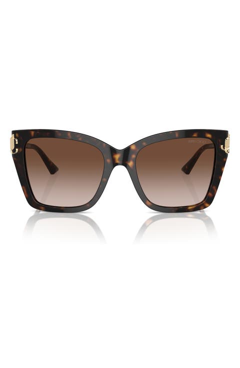 54mm Square Sunglasses