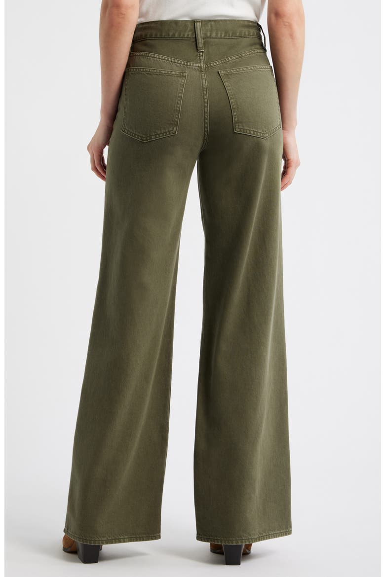 The Ultimate Wide-Leg Jeans in Airy Denim, Alternate, color, FADED IVY