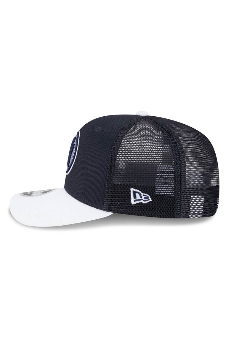 New Era Men's New Era Navy/White New York Yankees 2025 Batting Practice 9SEVENTY Stretch-Snap Trucker Hat, Alternate, color, Navy