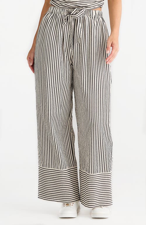 BRAVE + TRUE BRAVE+TRUE PORTIA STRIPE DRAWSTRING PANTS