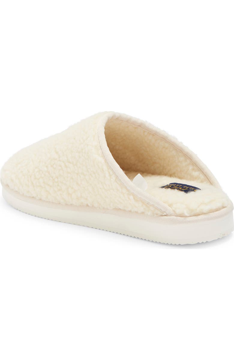 Polo Ralph Lauren Kayleigh Faux Shearling Scuff Slipper, Alternate, color,