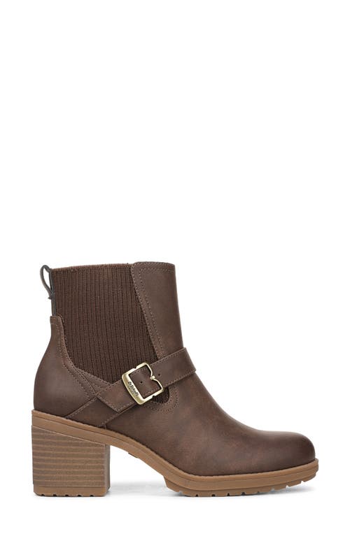 Dr. Scholl's Parker Platform Bootie In Brown