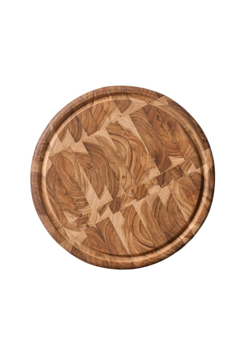 Vida Wood Cutting Board - Round, Main, color, Natural