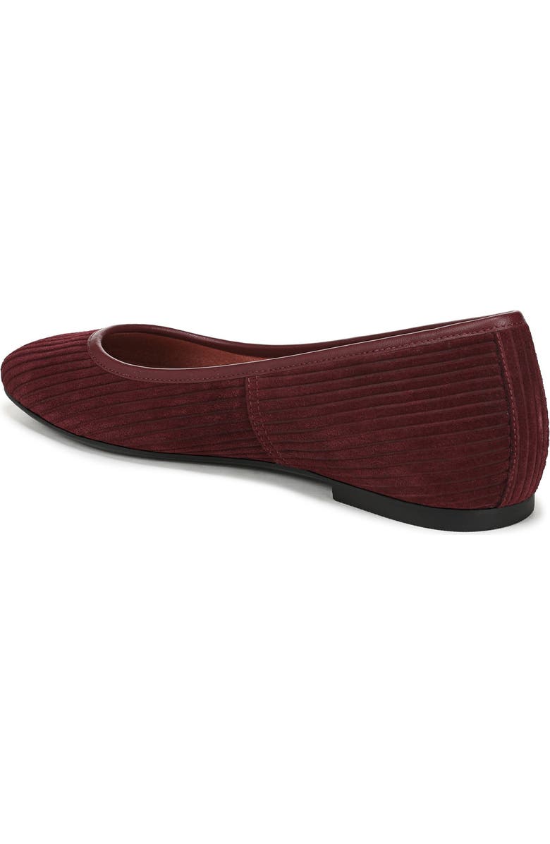 Vionic Orinda Ballet Flat, Alternate, color, Cherry Jubilee