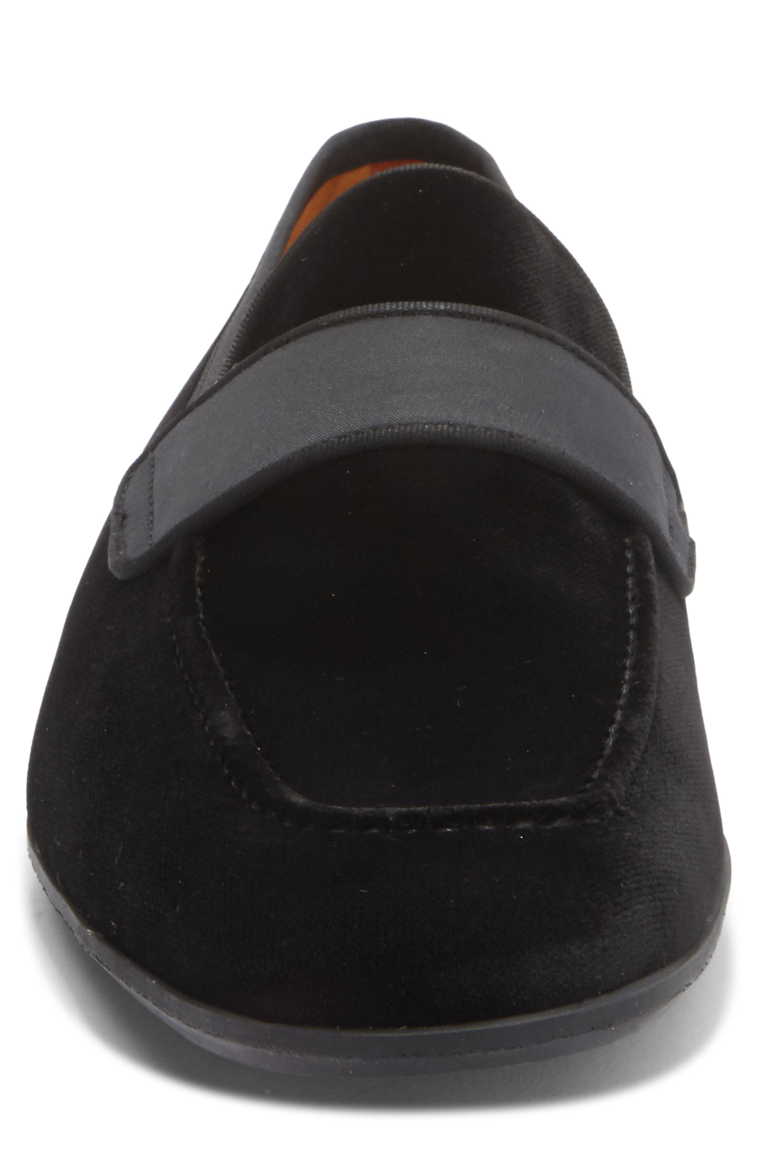 Magnanni Vince Venetian Loafer, Alternate, color, Black / Stain